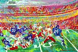 Washington Redskins in Fedexfield by Leroy Neiman